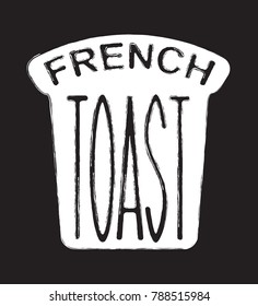 a label for Perfect French toast