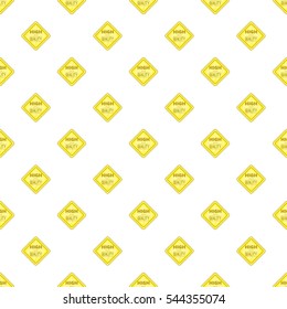 Label perfect price pattern. Cartoon illustration of label perfect price vector pattern for web