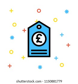  label pound tag 