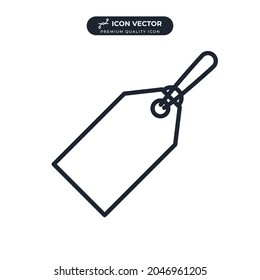 label price tag icon symbol template for graphic and web design collection logo vector illustration