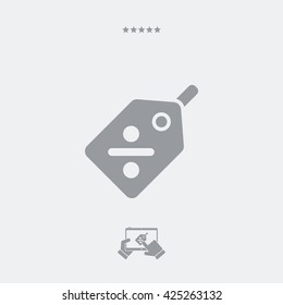 Label promo offer icon