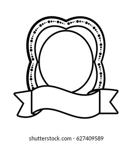 label ribbon decoration empty icon