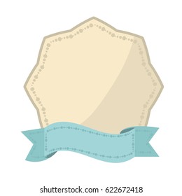 label ribbon decoration template