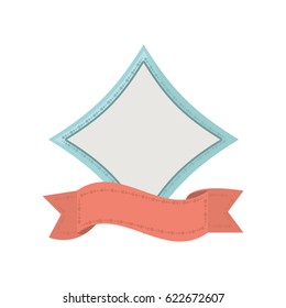 label ribbon decoration template