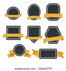 label ribbon icons