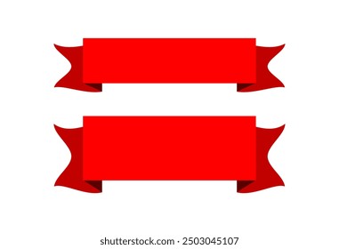Etiqueta de la cinta roja para la promoción del mensaje de ventas, etiqueta engomada de la cinta