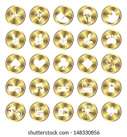 label set gold