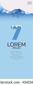 Label seven number. Cool concept.