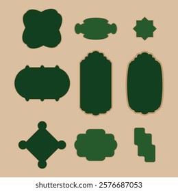 Label Shapes For Product Packaging