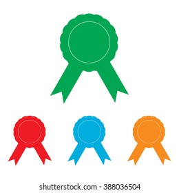 Label sign ribbons