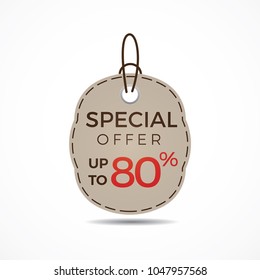 Label Of Special Offer Design