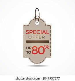 Label of Special Offer Design