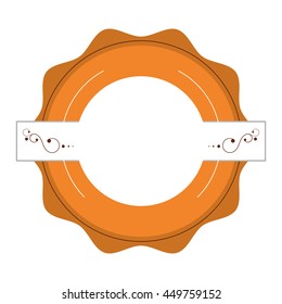 Label stamp tag seal Isolated vector illustration