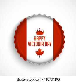 Label or stamp of Victoria Day.