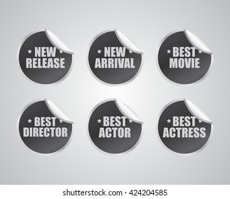 label sticker badge theme
