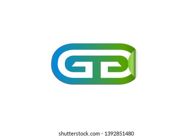 Label sticker peel modern type
