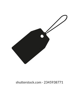 Label tag icon. Price tag. Vector. Flat design.