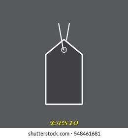 label, tag, icon, vector illustration eps10