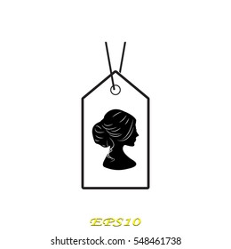 label, tag, icon, vector illustration eps10