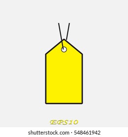 label, tag, icon, vector illustration eps10