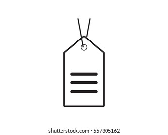 label, tag, icon, vector illustration eps10