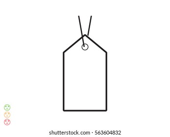 label, tag, icon, vector illustration eps10
