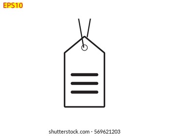 label, tag, icon, vector illustration eps10
