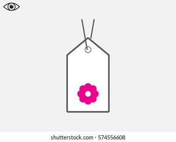 label, tag, icon, vector illustration eps10