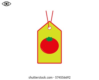 label, tag, icon, vector illustration eps10