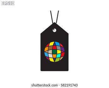 label, tag, icon, vector illustration eps10