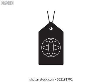 label, tag, icon, vector illustration eps10