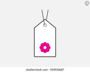 label, tag, icon, vector illustration eps10