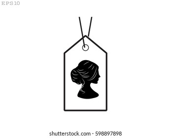 label, tag, icon, vector illustration eps10