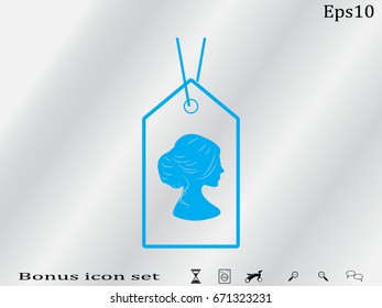 label, tag, icon, vector illustration eps10