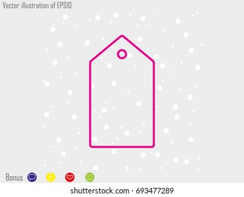 label, tag, icon, vector illustration eps10