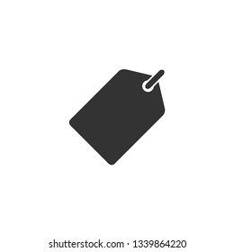 Label Tag Icon,Price Tag Icon, Vector in Glyph style