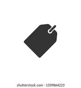 Label Tag Icon,Price Tag Icon, Vector in Glyph style