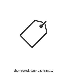 Label Tag Icon,Price Tag Icon, Vector in Outline style