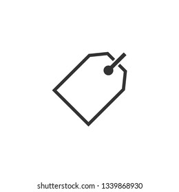 Label Tag Icon,Price Tag Icon, Vector in Outline style