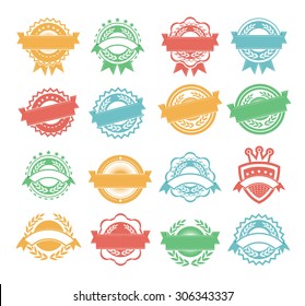 Label template set