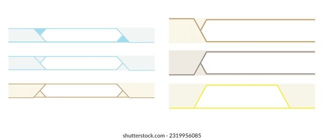 Label Text Box Geometric Shape note quote frame background blank rectangle