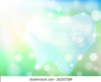 Label texture decoration with nature