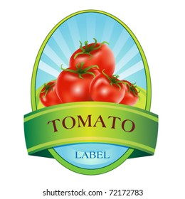 Label With Tomato