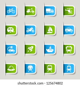 Label - Transportation Icons