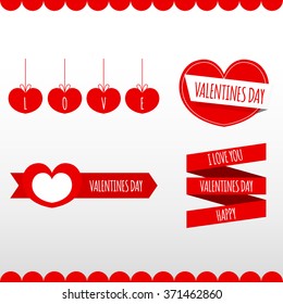 Label Valentines Day Template.