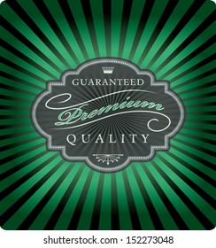 Label vector background.