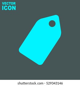 Label vector icon