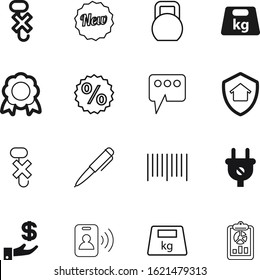 label vector icon set such as: wealth, chat, identity, bar, present, certificate, user, account, vintage, personal, hand, barcode, rich, network, speech, offer, certified, protection, bank, scanning