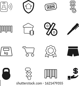label vector icon set such as: guarantee, growth, underwear, cash, identification, currency, success, theater, person, add, writing, shorts, promotion, medal, wealth, emblem, offer, pounds, measure