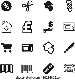 label vector icon set such as: interface, cutting, basket, rich, abstract, delivery, percent, economy, packaging, cardboard, network, add, knowledge, blank, warning, automation, advertising, scissors
